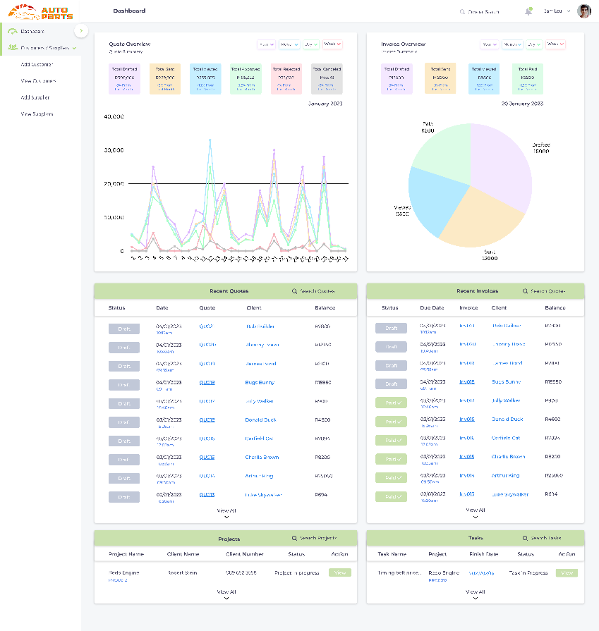 Web Interface