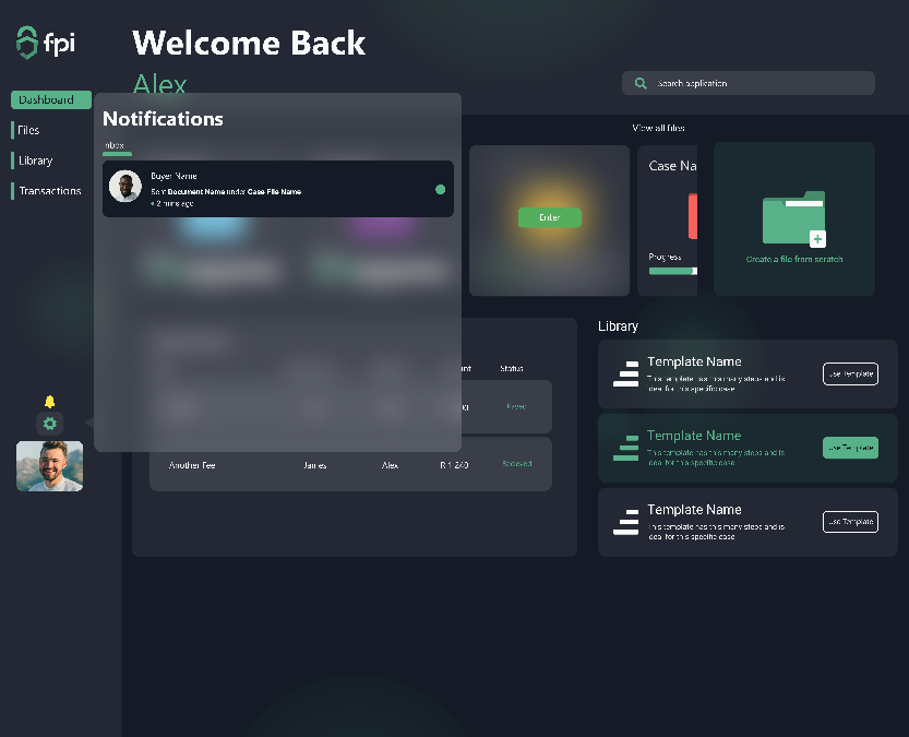 Dark Mode Dashboard