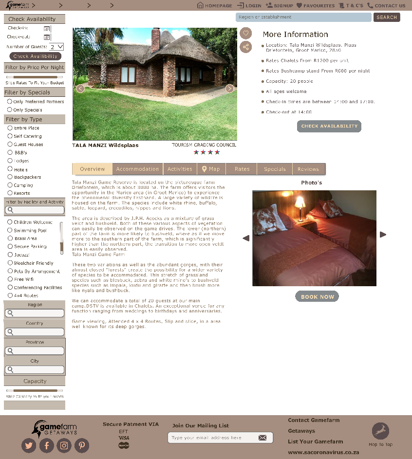 Web Interface